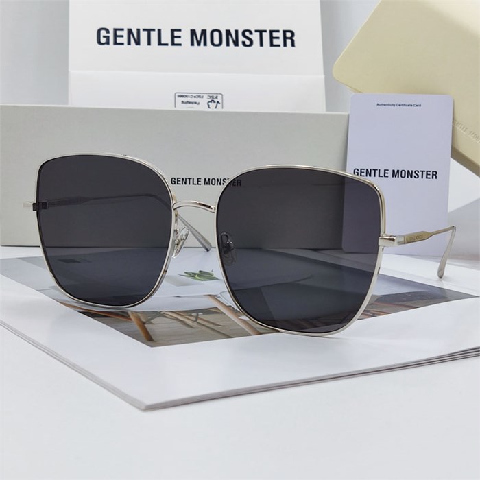 GENTLE MONSTER BLING Titanium серебро серый BE01378