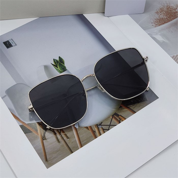 GENTLE MONSTER BLING Titanium серебро серый BE01378