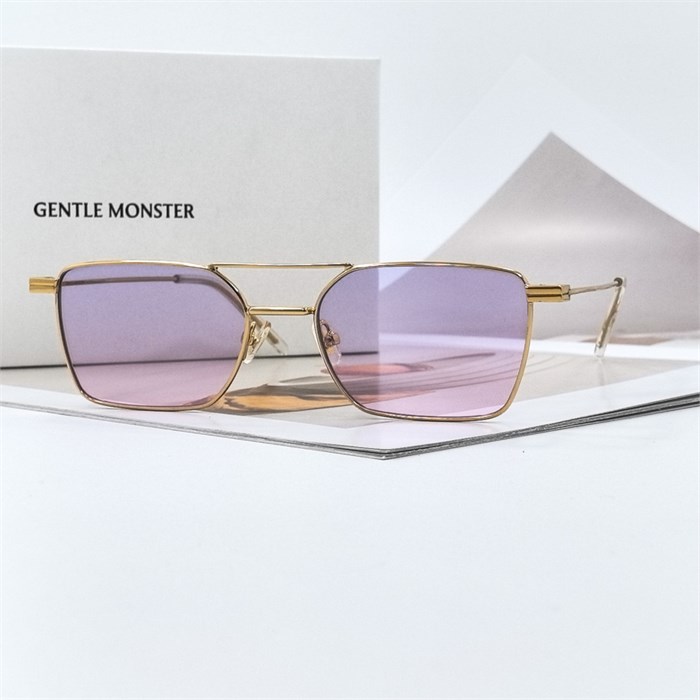 GENTLE MONSTER MARON Titanium 03 золото сиреневый 10204