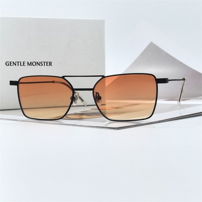 GENTLE MONSTER MARON Titanium M01 черный матовый оранжевый BR01863