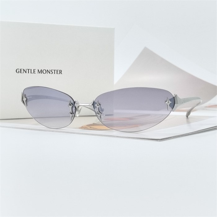 GENTLE MONSTER TTA Titanium серебро серый BR01560