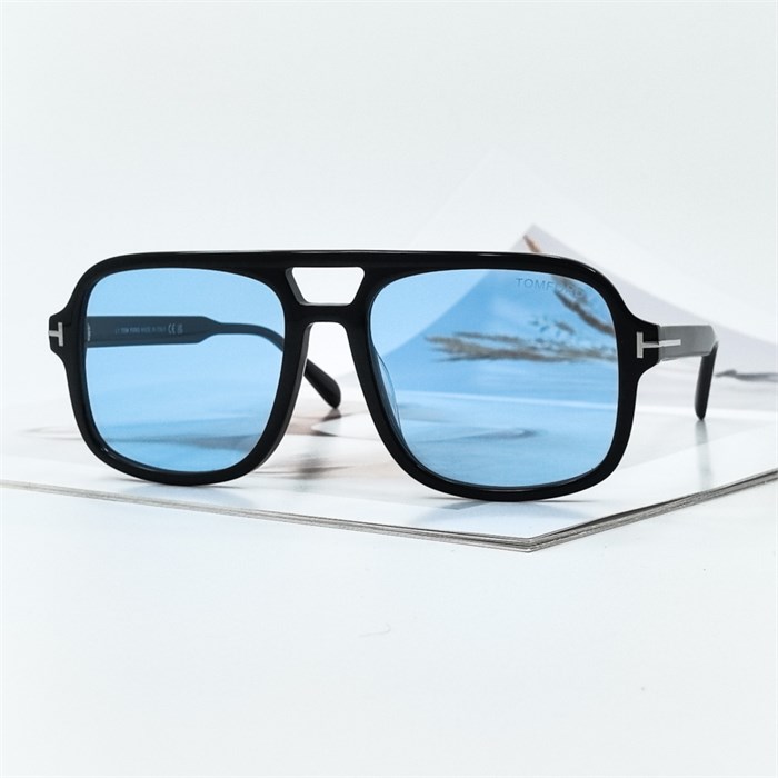 TOM FORD FT0884 FALCONER черный голубой BR01737