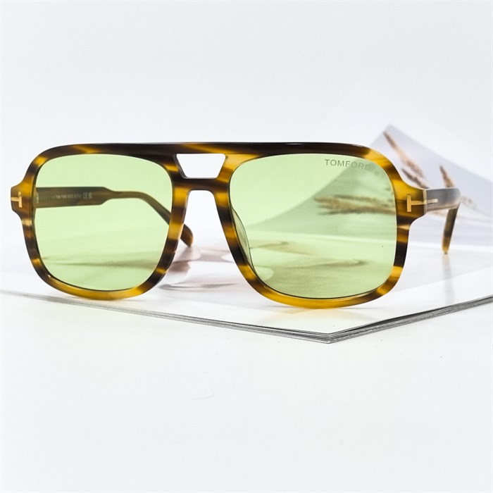 TOM FORD FT0884 FALCONER гавана зеленый BR01741