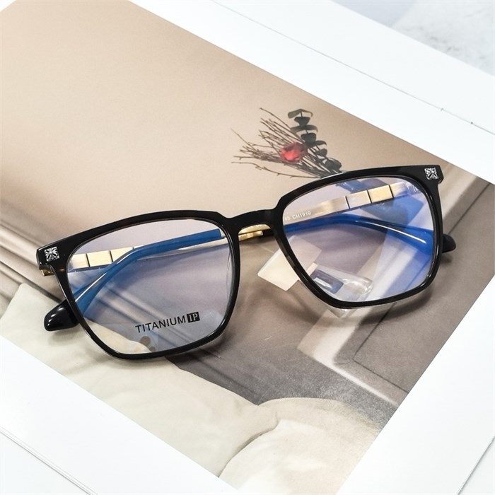 CHROME HEARTS CH1919 02 Titanium черепаховый золото BR01715