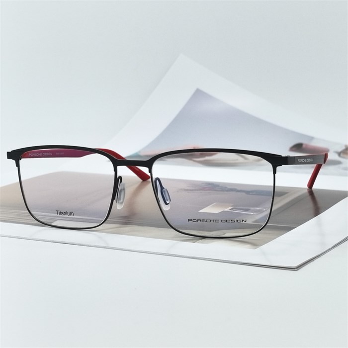 PORSCHE DESIGN P8753 Titanium черно-красный FE00918