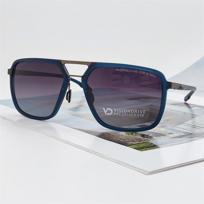 PORSCHE DESIGN P8934 Titanium soft пластик синий серо-фиолетовый (поляризованные) BE01486