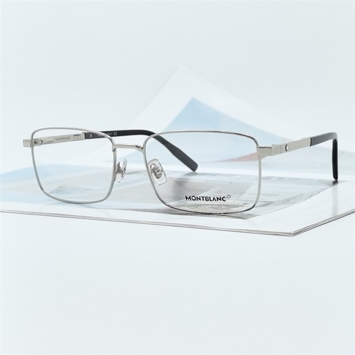 MONTBLANC MB0022O Titanium серебро FE00789