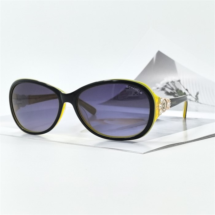 CHANEL CH1059S черно-желтый серо-фиолетовый (без брендового футляра) BE01235