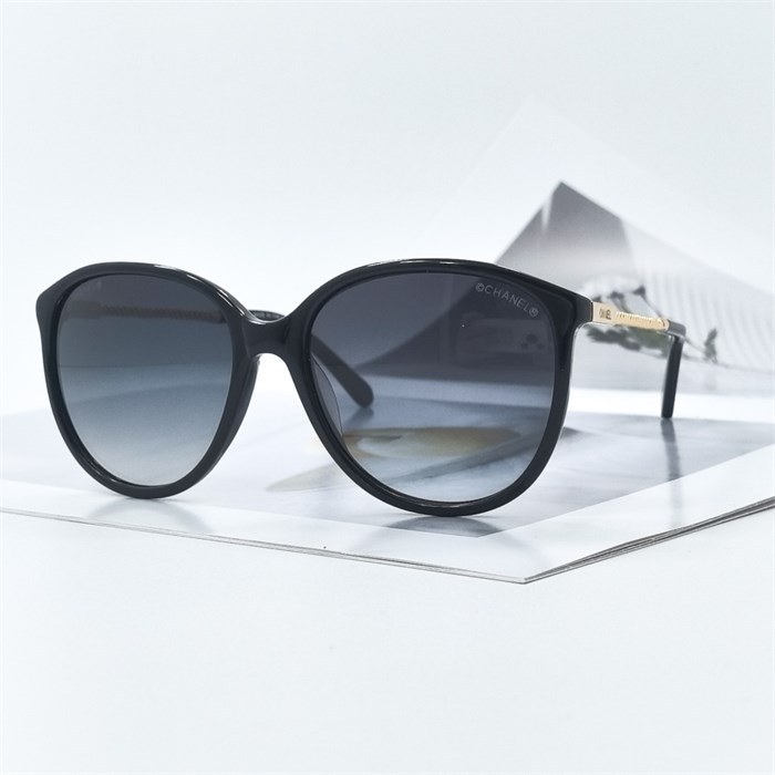 CHANEL CH5377 черный серо-фиолетовый (без брендового футляра) BE01243