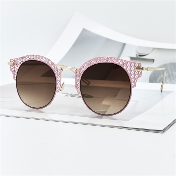 DIOR 218S розовый коричневый (без брендового футляра) BE00845