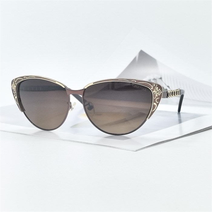 CHANEL CH3309 коричневый коричневый (без брендового футляра) BE01238