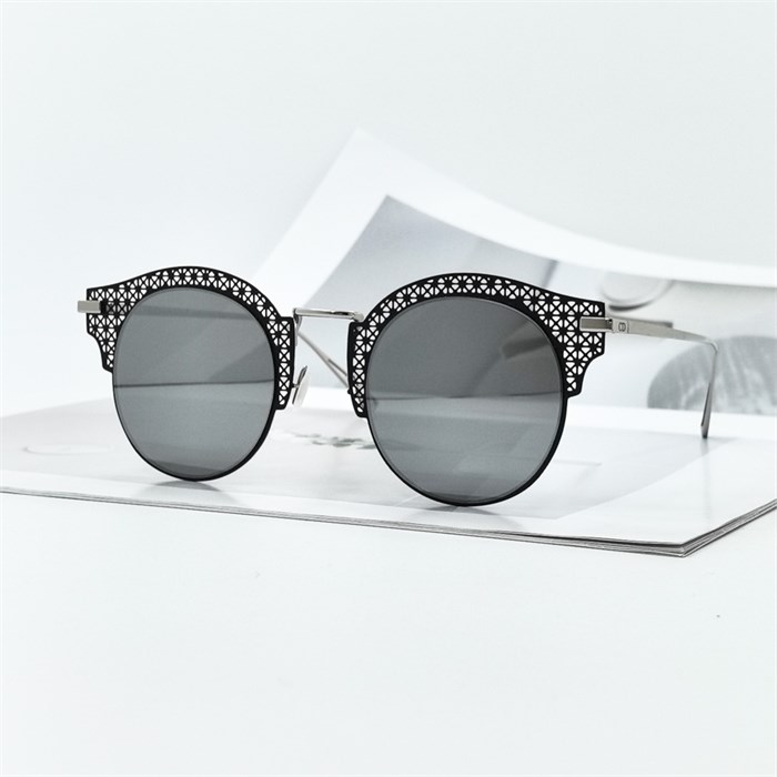 DIOR 218S черный зеркальный (без брендового футляра) BE00844