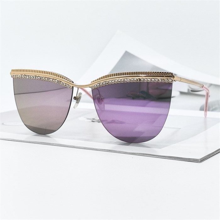 DIOR CD0218 розовый зеркальный (без брендового футляра) BE00828