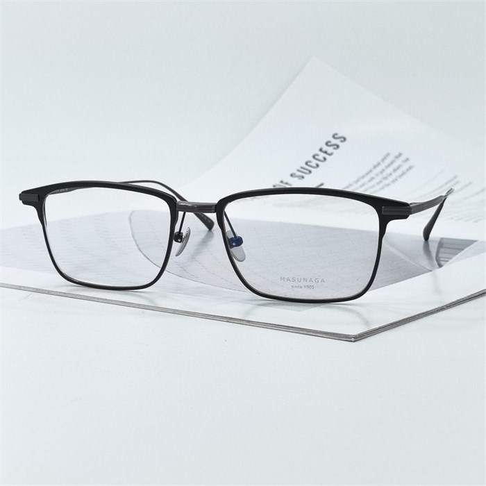 MASUNAGA FLATIRON Pure Titanium 39 черный графит BR01895