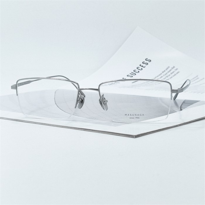 MASUNAGA GMS 856 Pure Titanium 45 серебро BR01875