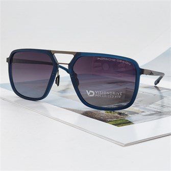 {{photo.Alt || photo.Description || 'PORSCHE DESIGN P8934 Titanium soft пластик синий серо-фиолетовый (поляризованные)'}}