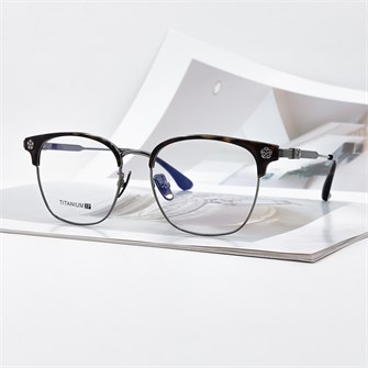 {{photo.Alt || photo.Description || 'CHROME HEARTS CH2073 C04 Titanium графит черепаховый'}}