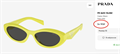 PRADA SPR26Z желтый черный BR01827