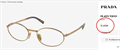 PRADA SPRA57V золото бронзовое BR01779