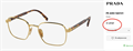 PRADA VPRA55 золото черепаховый BR01729
