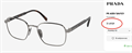 PRADA VPRA55 графит черепаховый BR01728