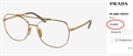 PRADA VPRA58V золото бронзовое BR01783